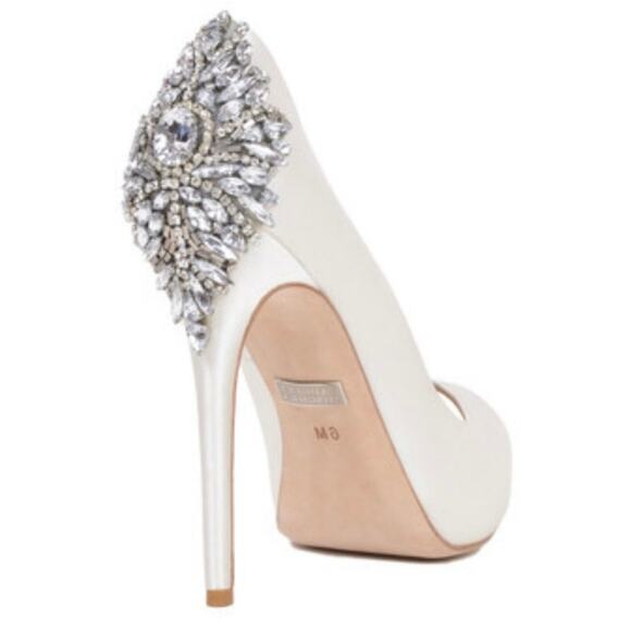 Badgley Mischka bridal Collection Sandal Nordstrom Sz 5.5 bridal formal NEW - Picture 3 of 10